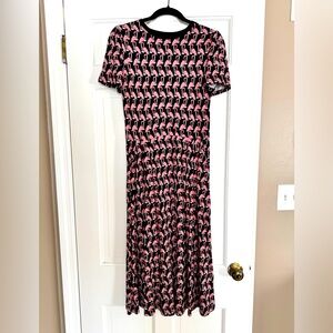 Boden flamingo dress